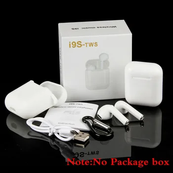 

i9s Mini TWS Wireless Bluetooth Earphone Stereo Earbuds Headset Binaural call With Charging Box Mic PK i7s tws Without Box