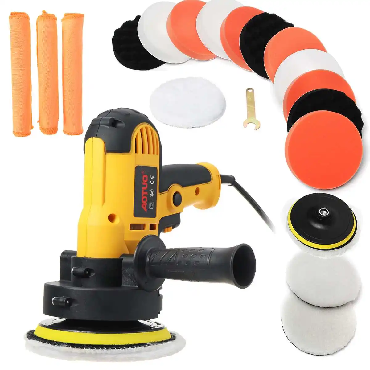 220V Electric Car Polisher Machine Auto Polishing Machine Stepless