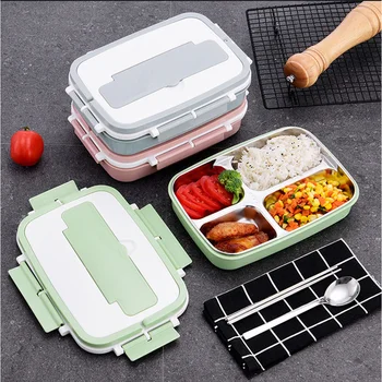 

Insulation Lunch Box Japanese Style Kids Adult Bento Boxs Best Leakproof Food Container Portable Picnic Storage Case