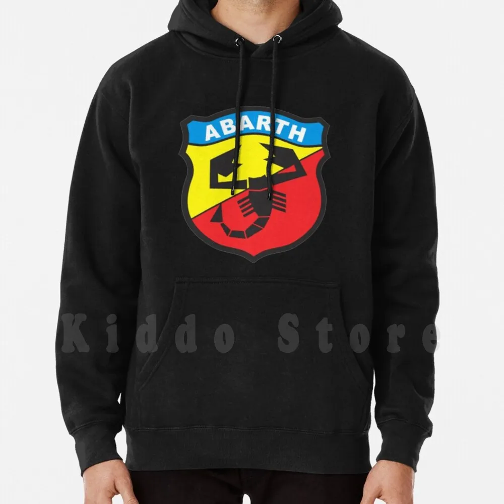 Italia Auto Scorpion Sport Logo Car Fiat Felpa Con Cappuccio Manica Lunga Fiat 131 Abarth 695 Fiat Abarth 595 2019 Fiat 124