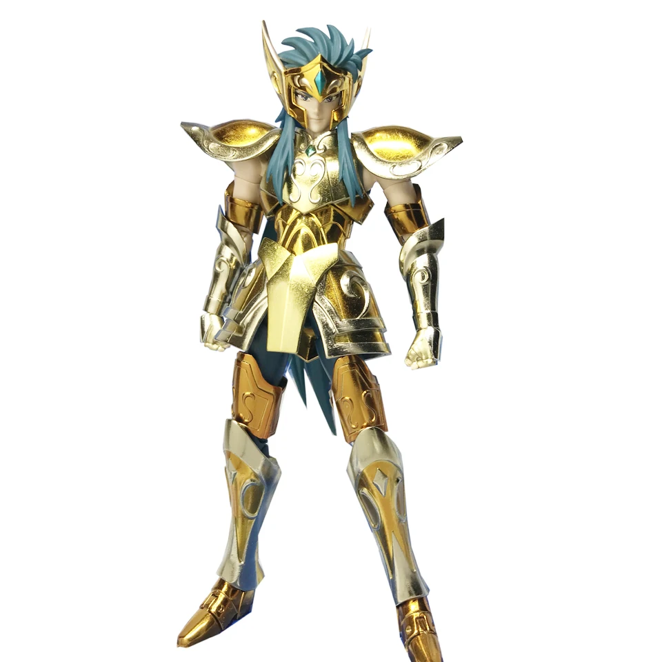Tronzo Metal Club MC модель Sainte Seiya EX Aquarius Camus Аниме цвет золотой Sainte Camus ПВХ фигурка металлическая Броня модель игрушки - Цвет: Camus In Stock