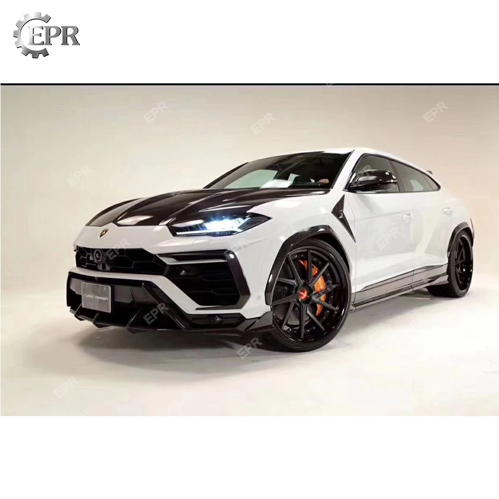 Авто Топ Дизайн передние крылья отделка для Lamborghini Urus TPC Стиль углеродного волокна боковые накладки для вентиляционных отверстий Комплект кузова тюнинг для URUS Racing