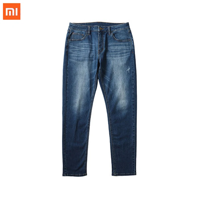 

Xiaomi Vancl Men's Micro-slip Casual Comfortable Jeans Straight Feet Wild Loose Pants Large Size 29-38
