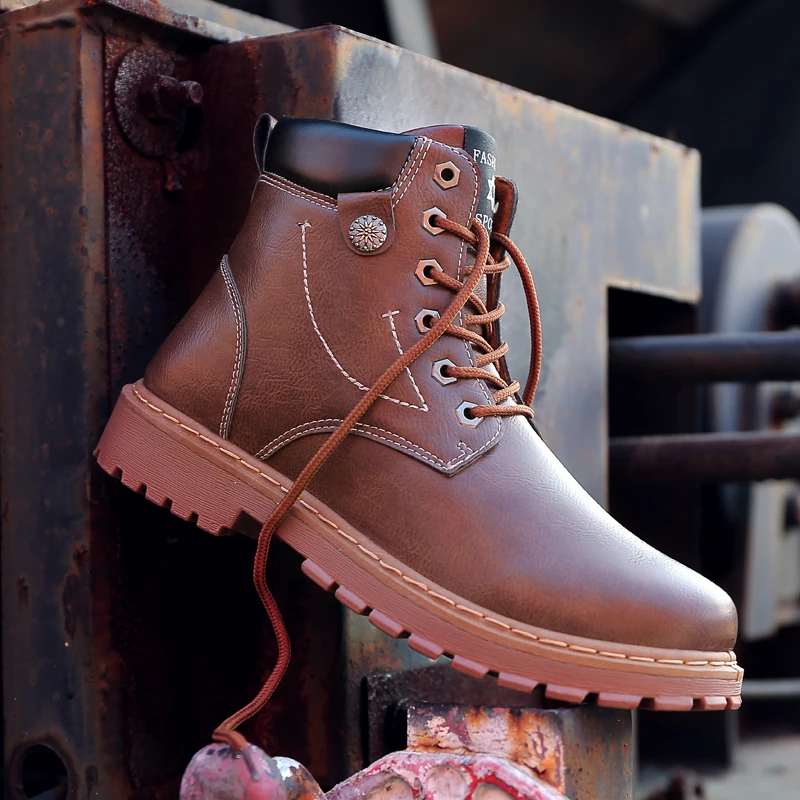 comfortable non slip work boots