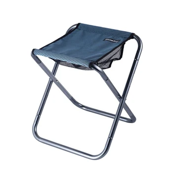 

4 Leg Camping Stool, Compact Lightweight Portable Stool for Outdoor Use, Thickened Aluminum Alloy Frame