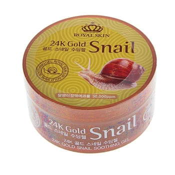 

Royal Skin Multi-Purpose Gel for Face and Body with 24K Gold and Snail Slime, 300 m 1213332