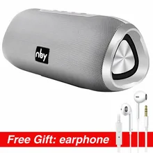 Nby6670 водонепроницаемый Bluetooth динамик 10 Вт Портативный беспроводной громкий динамик 3D стерео hifi звуковая система открытый динамик s fm радио TWS