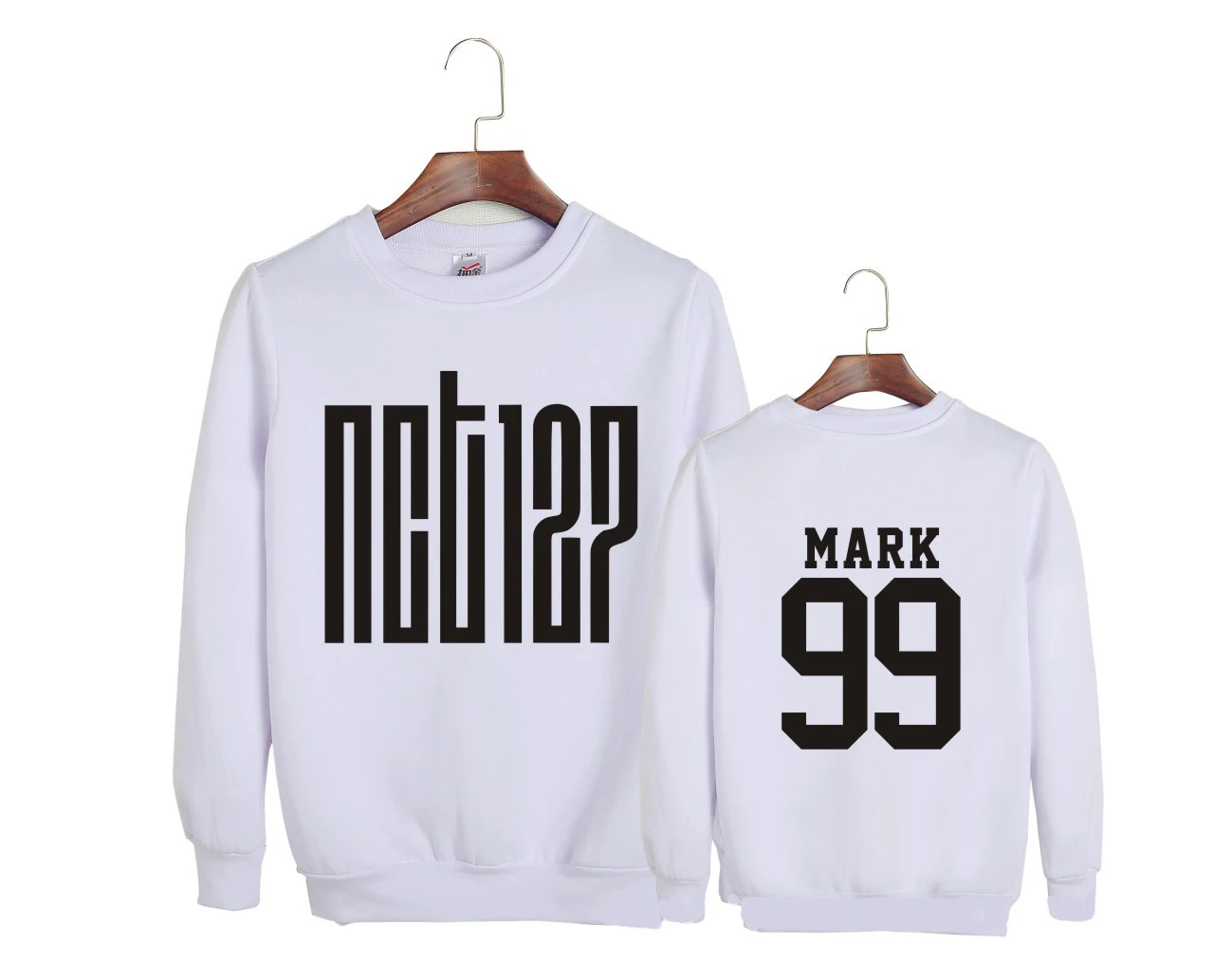 white5 KPOP NCT 127 альбом пожарная машина Марка JaeHyun с тем же свитером мужские и женские свободные повседневные дропшиппинг - Цвет: white5