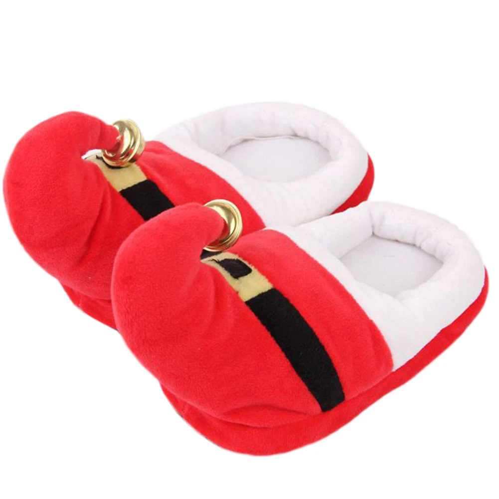 

Clearance Cute Home Anti-skid cotton Cotton Slippers Christmas Festival Cute Children Drag Spring Winter warm