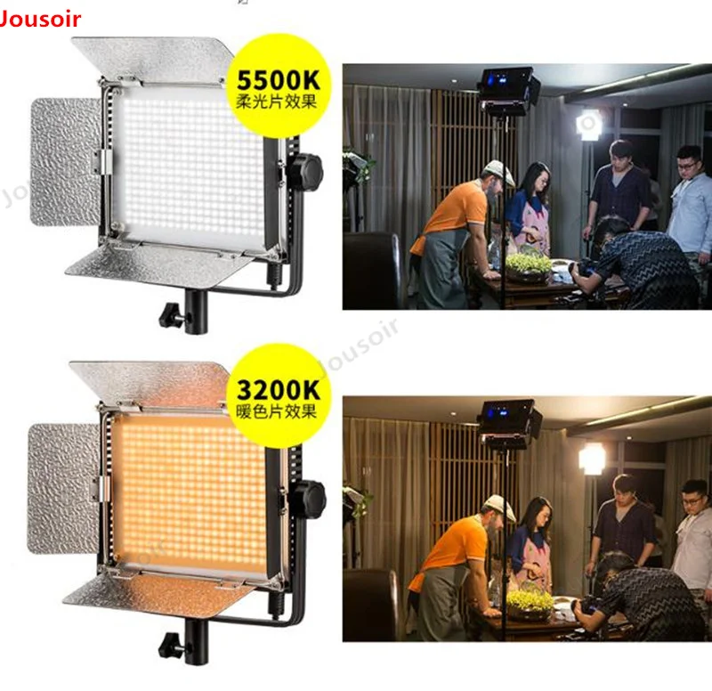 Светодиодный 320S+ 100W фотографический светильник светодиодный фильм и ТВ-светильник ing 2-3 человек живое интервью видео запись съемки комплект CD50 T03
