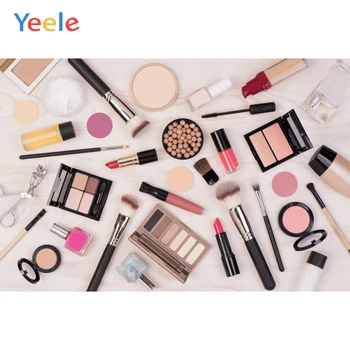 

Yeele Make-up Set Wallpaper Birthday Home Decor Photography Backdrop Personalized Photographic Backgrounds For Photo Studio