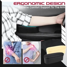 Mintiml – accoudoirs ergonomiques en cuir pour porte de voiture, repose bras et coude