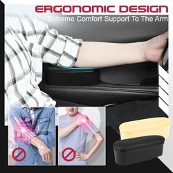 Mintiml – accoudoirs ergonomiques en cuir pour porte de voiture, repose bras et coude 