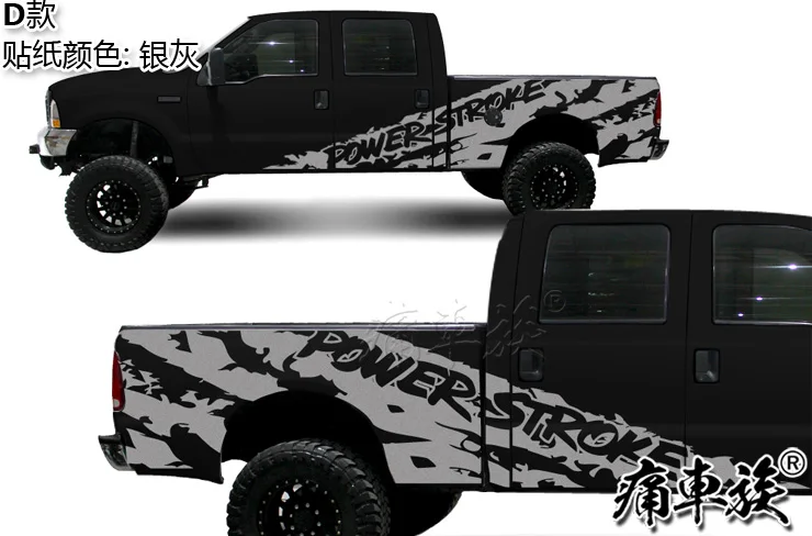 Автомобильные наклейки для Ford Raptor F-150 внешний вид кузова украшения F-150 звукоснимателя украшение автомобиля модификация наклейки