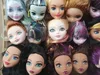 Rare Collection Makeup monsters high school Ever After High Doll Head Girl Dressing DIY Toy Parts Children Christmas Gift Favor ► Photo 1/5