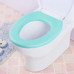 Universal Toilet Seat Thickened Mat Soft Warm Washable For Home Decor Closestool Mat Waterproof  EVA Seat Toilet Case Accessory