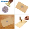 Mogoko Baby Shower Series Wax Seal Stamp Retro Wood Classic Sealing Wax Seal Stamps scrapbooking Stamp Baby Foot It's a Girl Boy ► Photo 3/3