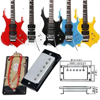 

Guitar Sound Absorber Sturdy Durable Copper Metal Timbre Play Music Tool Magnetic Coil Ballad Equipment Practical 9.2*4.6*2.4cm
