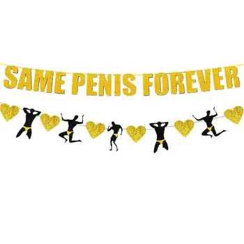 

2pcs Bachelor Party Theme Decoration Hawaii Male Stripper Hanging Banners Sexy Shorts Male Hanging Bunting Bachelor Party