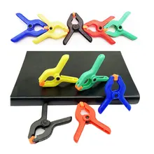 

Colorful Woodworking Tools Clamp Joinery Clips Hand Vise Plastic Clamps Tool For Woodwork And Immobilization Collet Spring Clamp