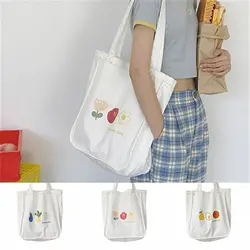 Новая модная многоразовая женская сумка-шоппер сумка складная сумка ежедневного использования холщовый мешок