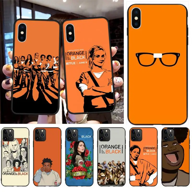 Оранжевый-это новый черный чехол для телефона iPhone 11 pro XS MAX 8 7 6 6S Plus X 5S SE 2020 XR |