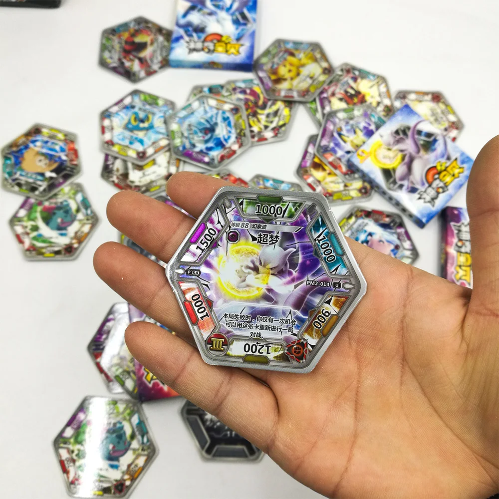 TAKARA TOMY игрушки Покемон карты коллекции Пикачу 168 шт. блестящие флеш-карта 7 шт./кор. 24 коробки/набор настольной игры для детей, подарки