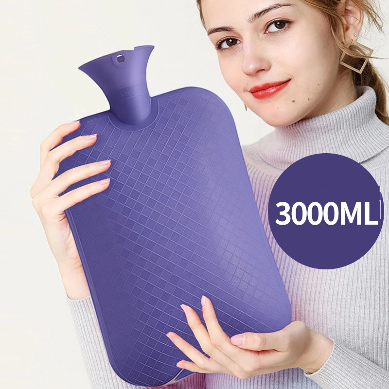 3000ml Large Capacity Hot Water Bag Waterfilling Pvc Water Bottle For
