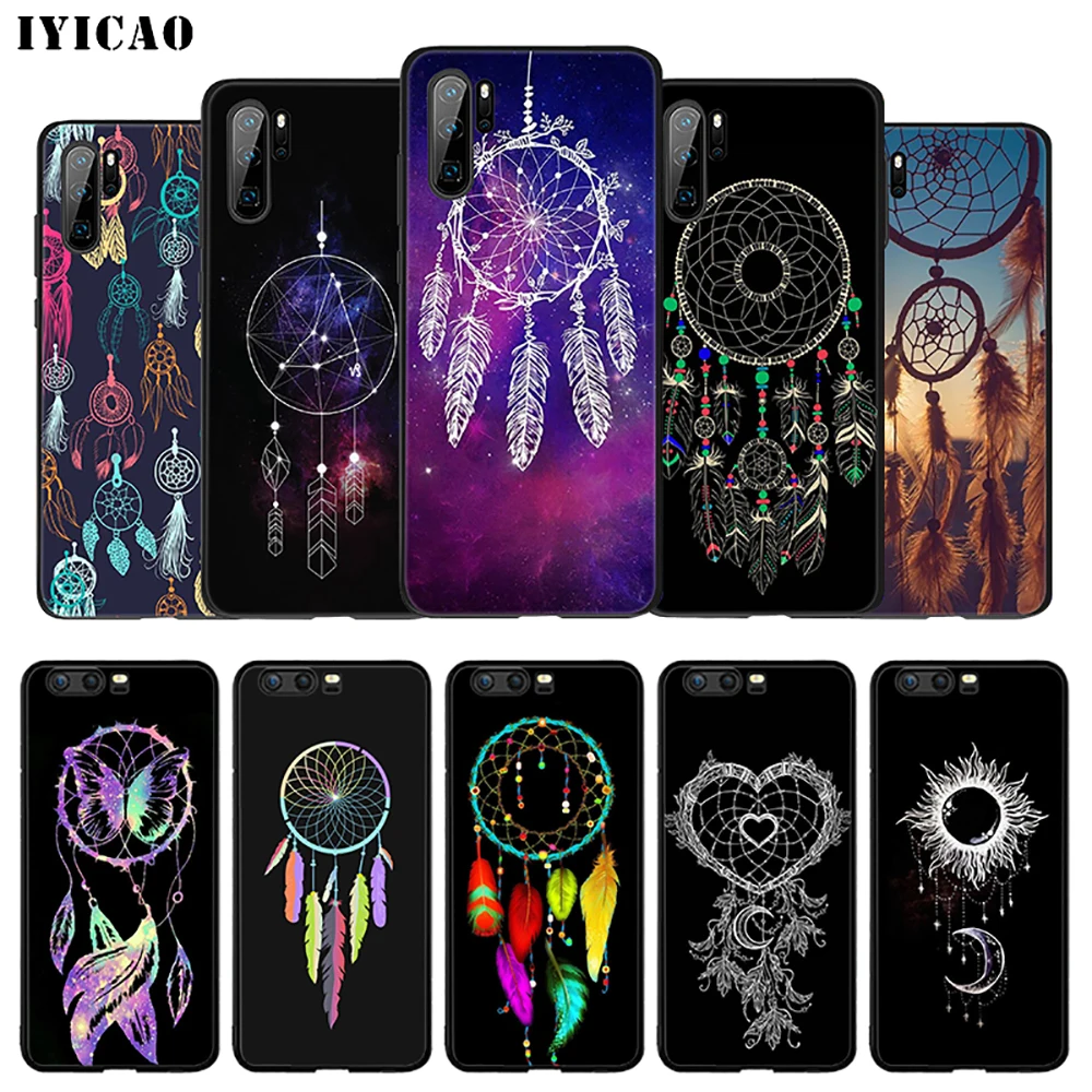 IYICAO Ловец снов мягкий чехол для huawei P30 P20 P10 P9 P8 P Smart Z плюс 2019 Lite рro 2018 2017 2016 ТПУ |