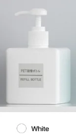 250ml White 250 мл 400 мл петг тетрагональная эмульсионная бутылка пресс для ванны бутылка для шампуня Косметика бутылка для розлива этикетка наклейка - Цвет: 250ml White