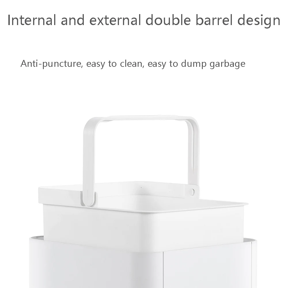 Xiaomi Ninestars 10L IPX3 Водонепроницаемый Датчик мусорного ящика Бытовая умная мусорная корзина бесконтактная мусорная корзина
