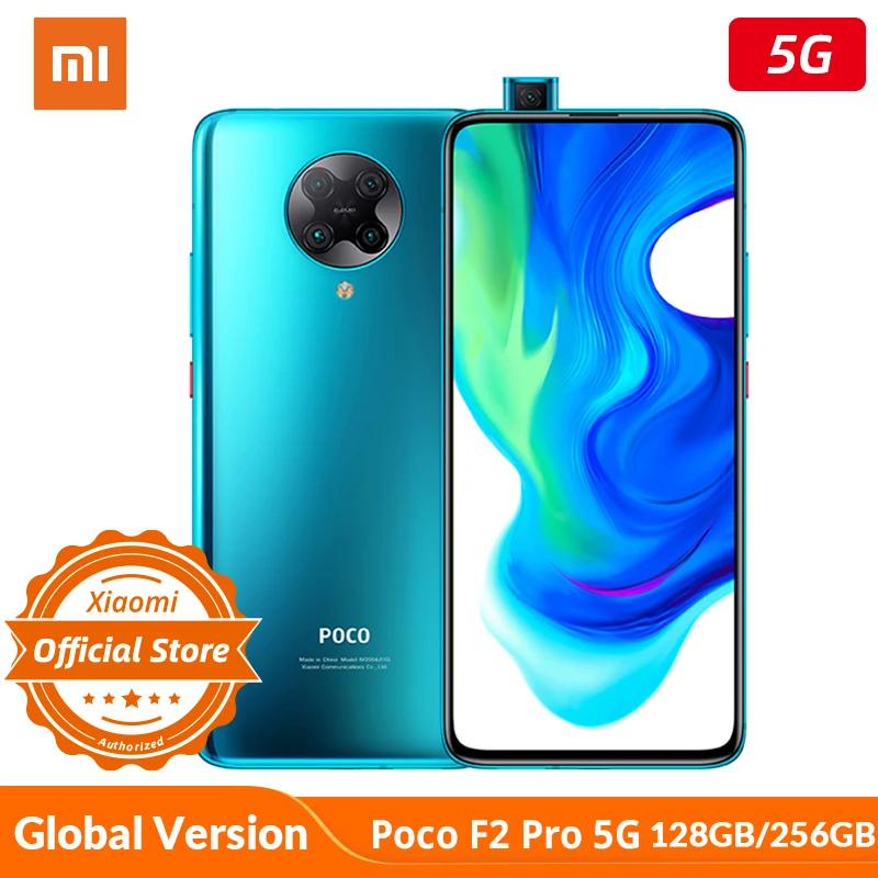 Xiaomi Poco F2 Pro 5G 128 ГБ Snapdragon 865 глобальная версия NFC Смартфон 6 67 AMOLED дисплей Мобильный