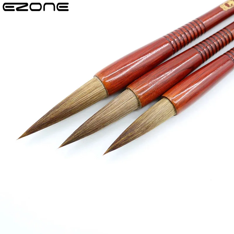 1PCS Wolf Hair Wooden Writing Brushes Chinese Traditional Calligraphy Painting Practice Pen Calligraphy Supplies calligraphy brush