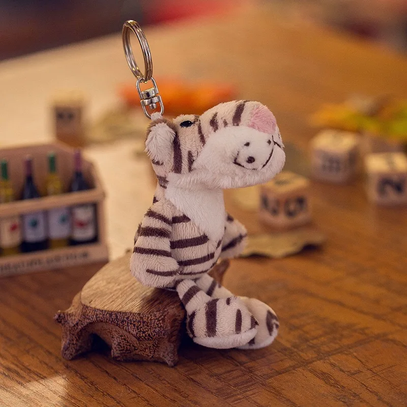 plush tiger keychain