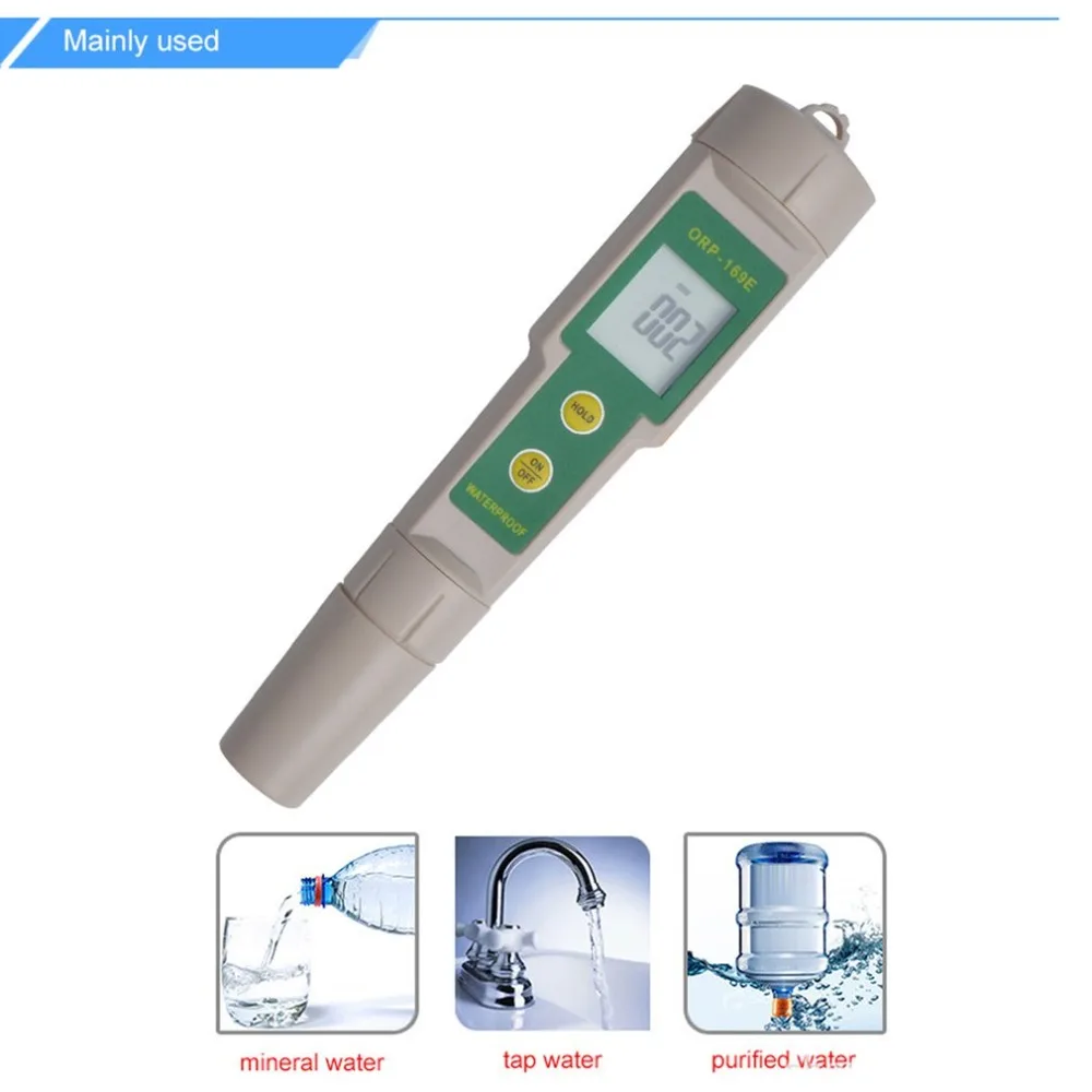 Портативный Измеритель ОВП-детектор отрицательного окислительно-восстановительного окислительного потенциала тестер ручка цифровой контроль качества воды измерение