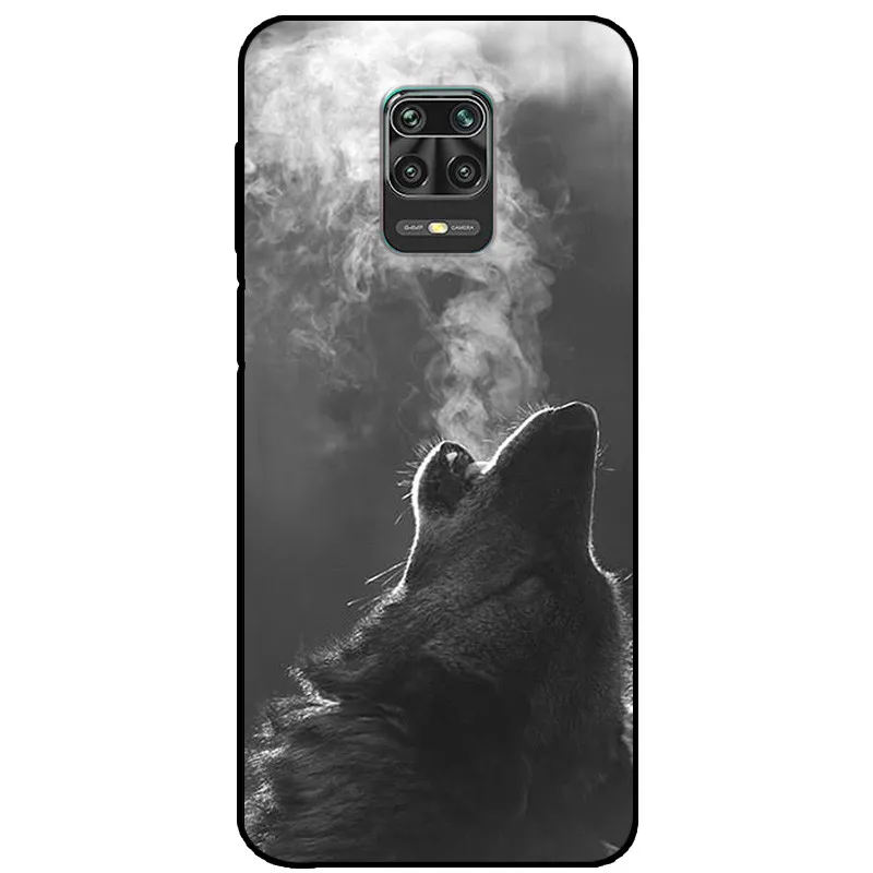 For Xiaomi Redmi Note 9S Case Soft Silicone Back Case for Xiaomi Redmi Note 9 Pro Note9s 9 s Case Redmi9 9S Black Phone Cover