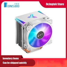 

Jonsbo CR-1400 white version 4 heat pipe tower CPU cooler 4pin color version silent fan CPU air-cooled cooler for all platforms