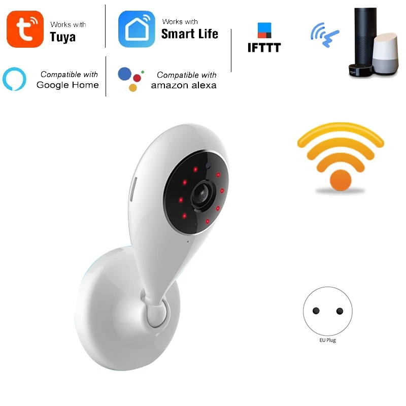 IP-камера умная домашняя 720P с поддержкой Wi-Fi | - Цена: 