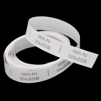 

Lychee Life 4M Washable Printed 100% PU Cloth Labels Tags For Diy Bags Garments Diy Sewing Crafts