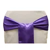 1PC TOP Satin Fabric Chair Sashes Wedding Chair Knot Cover Decoration Chairs Bow Ties For Wedding Banquet Party Event Decor ► Photo 2/6