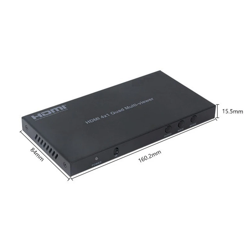 HOT-HDMI 4X1 Quad MultiView HDMI коммутатор сплиттер 4 в 1 Out видео конвертер(ЕС Plug
