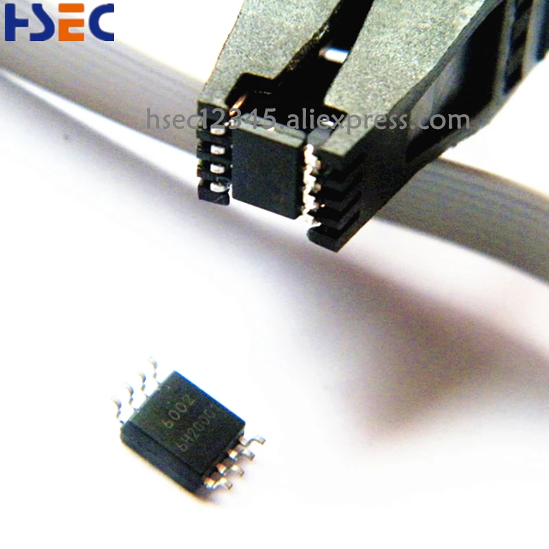 Soic8 sop8 зажим испытания для TL866ii плюс minipro TL866CS TL866A EZP2010 EZP2013 EZP2019 CH341A RT809F RT809H bios ПРОГРАММАТОРЫ eeeprom