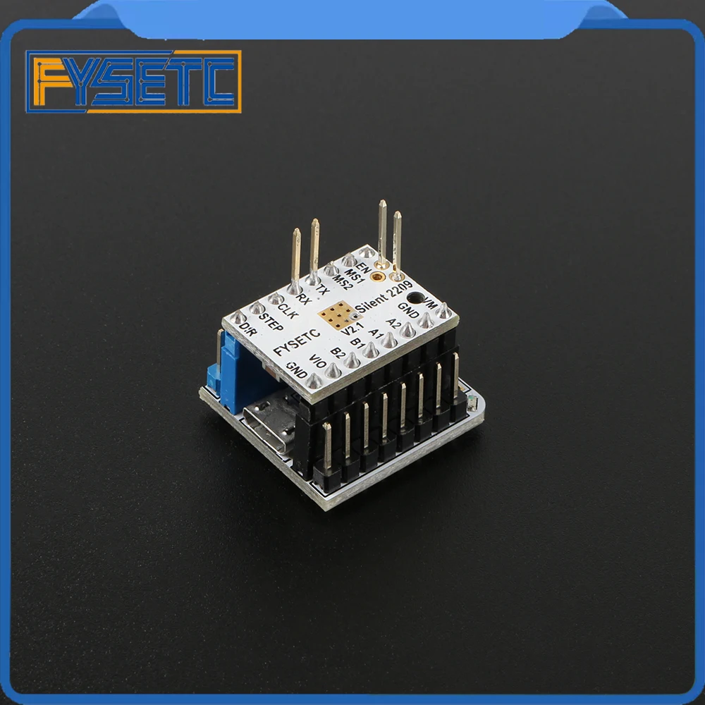 

TMC2209 V2.1 Stepper Motor Driver Super Silent 256 Microsteps + USB Serial Port Tester Adapter Module