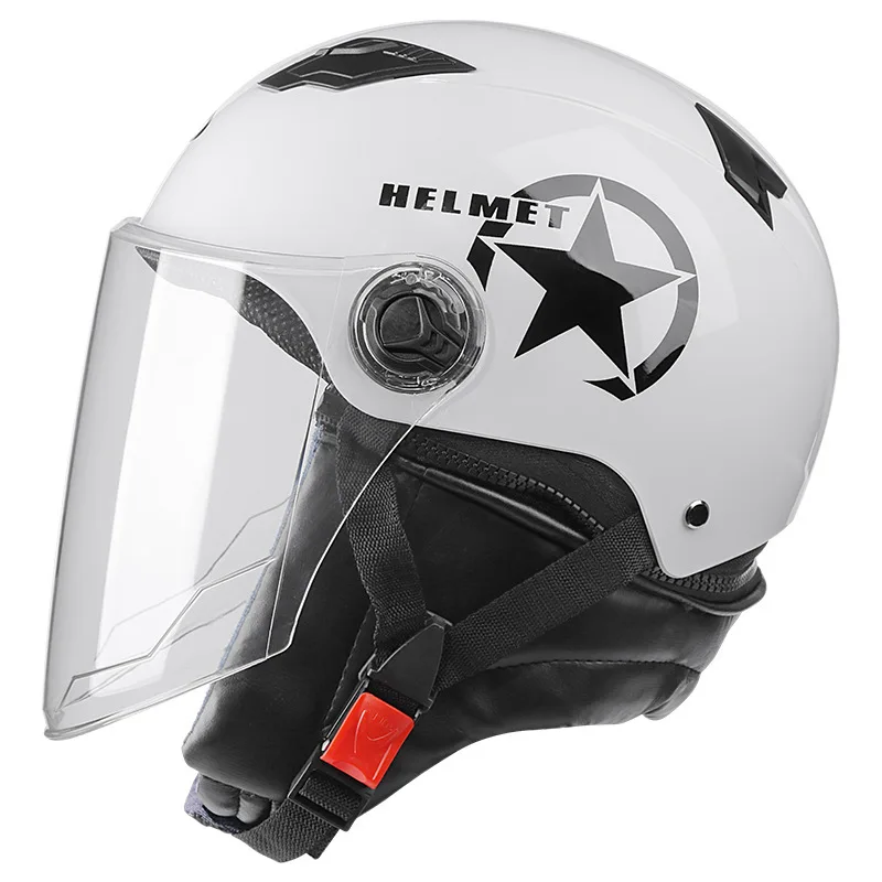 1PC Electric Motor Car Helmet Scooter Bike Open Face Half Baseball Cap Anti-UV Safety Hard Hat Bicycle | Автомобили и мотоциклы