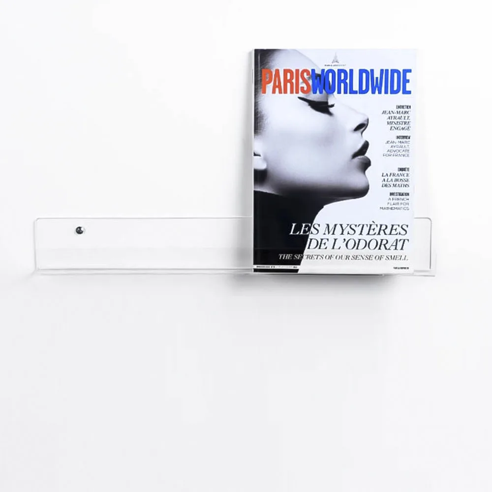 Акриловый стенд для детской книги с картинками, настенный держатель для книг, косметический Чехол, органайзер для хранения книг