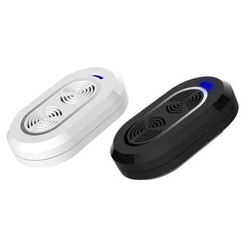 

2PCS Mite Killer Controller Electronic Mini Ultrasonic Cleaner Bed Bug Dust Mite Eliminator(US Plug)