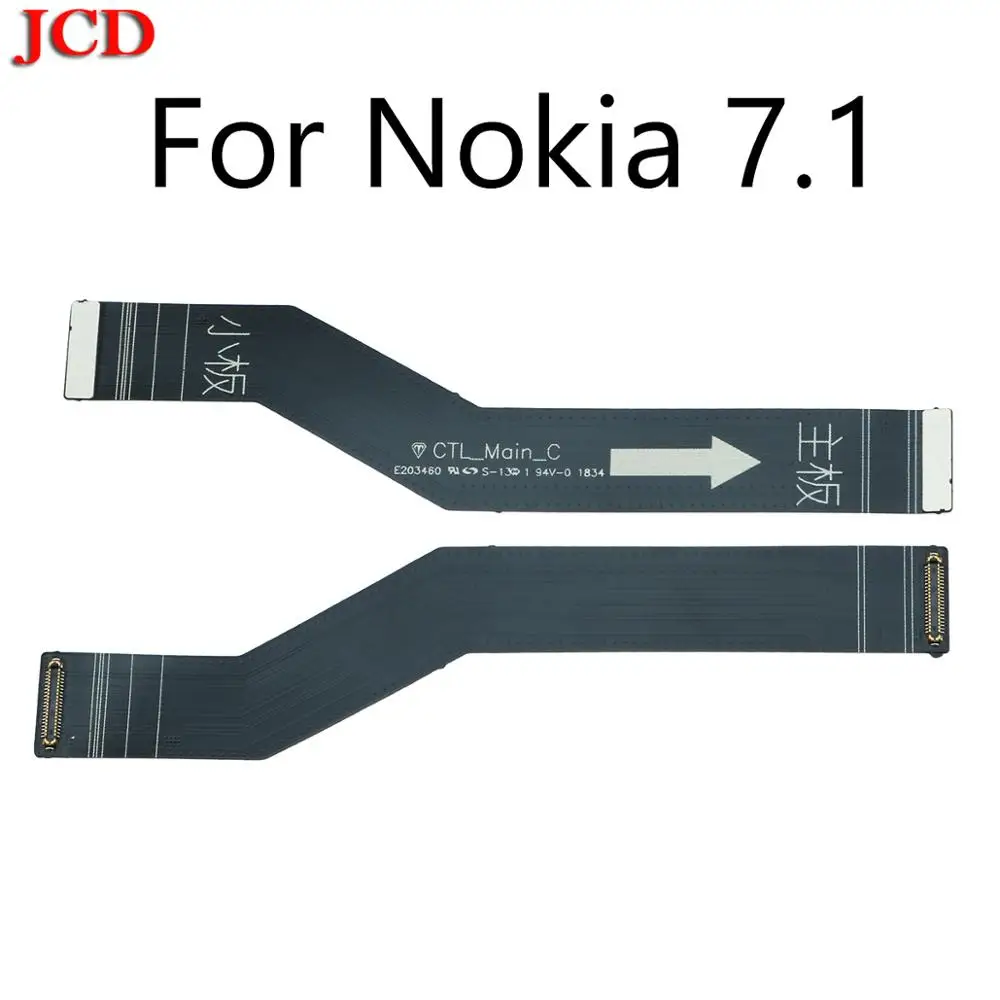 JCD главный разъем гибкий кабель материнской платы для nokia 3 5 6 7 7 плюс 8 3,1 плюс 5,1 плюс 6,1 7,1 Зарядное устройство к материнской платы гибкий кабель-лента - Цвет: For Nokia 7.1