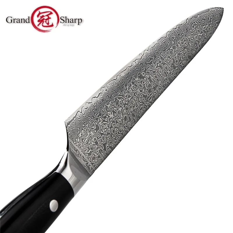 Grandsharp 9,5 дюймов дамасский нож шеф-повара 67 слоев VG-10 стали японский дамасский кухонный нож инструменты для приготовления пищи нож мясника