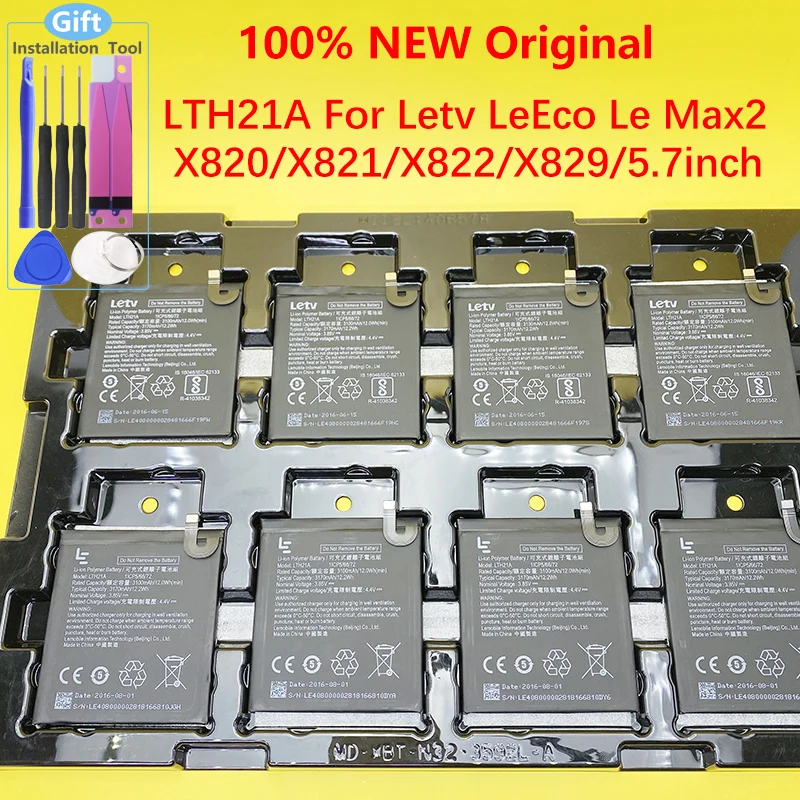 LTH21A-batería Original para LeEco Le Max 2, teléfono móvil X829, X822, 5,7 pulgadas, x821, X820, herramientas de regalo