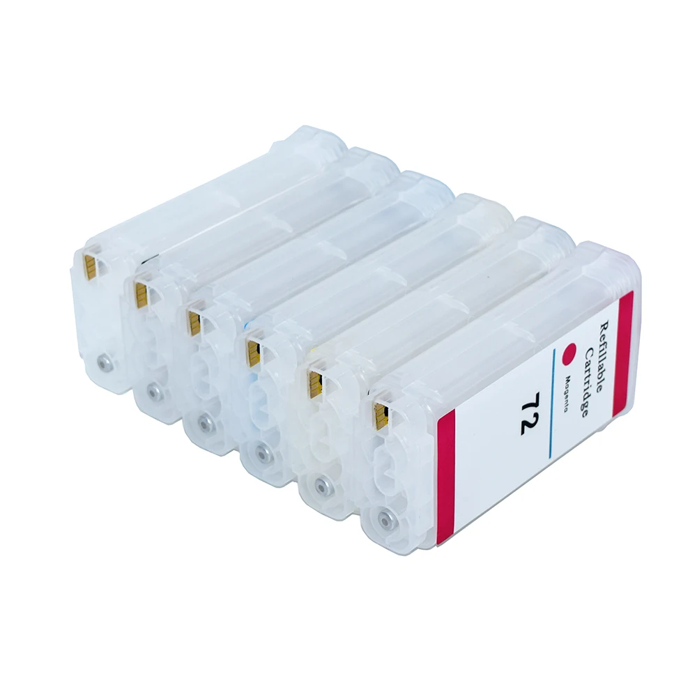 130ml Refill Ink Cartridge With ARC For HP 72 for HP Designjet T610 T620 T770 T790 T795 T1100 T1120 T1200 T1300 T2300 Printers - 2